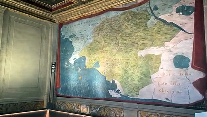 Uffizi, riapre il Terrazzo delle carte geografiche