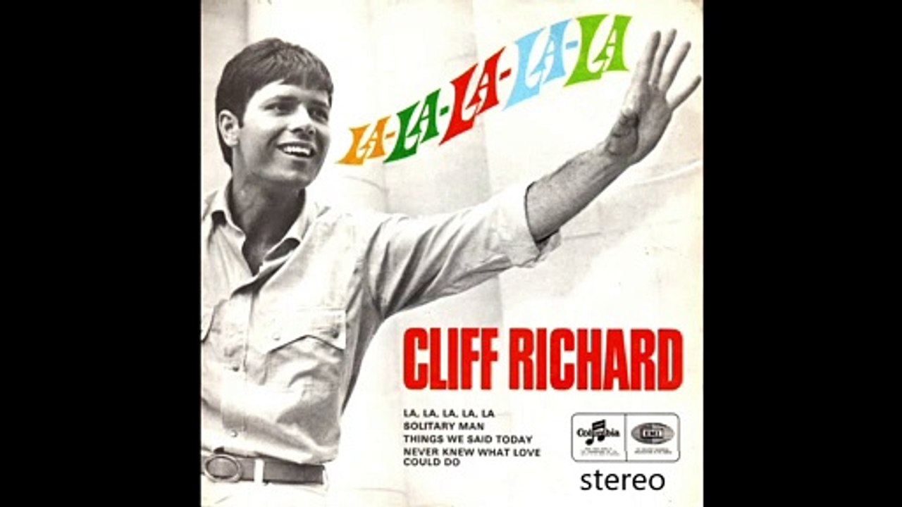 LA LA LA LA LA  by Cliff Richard  - stereo vinyl version