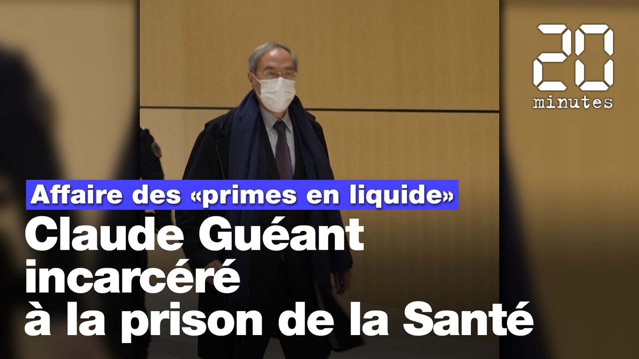 Affaire des «primes en liquide» : L'ex-ministre Claude Guéant incarcéré