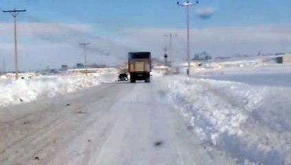Karda dönüş keyfi
