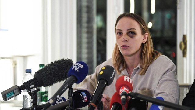 VOICI : Alain Schmitt relaxé : Margaux Pinot en dit plus sur sa relation amoureuse cachée avec son entraîneur