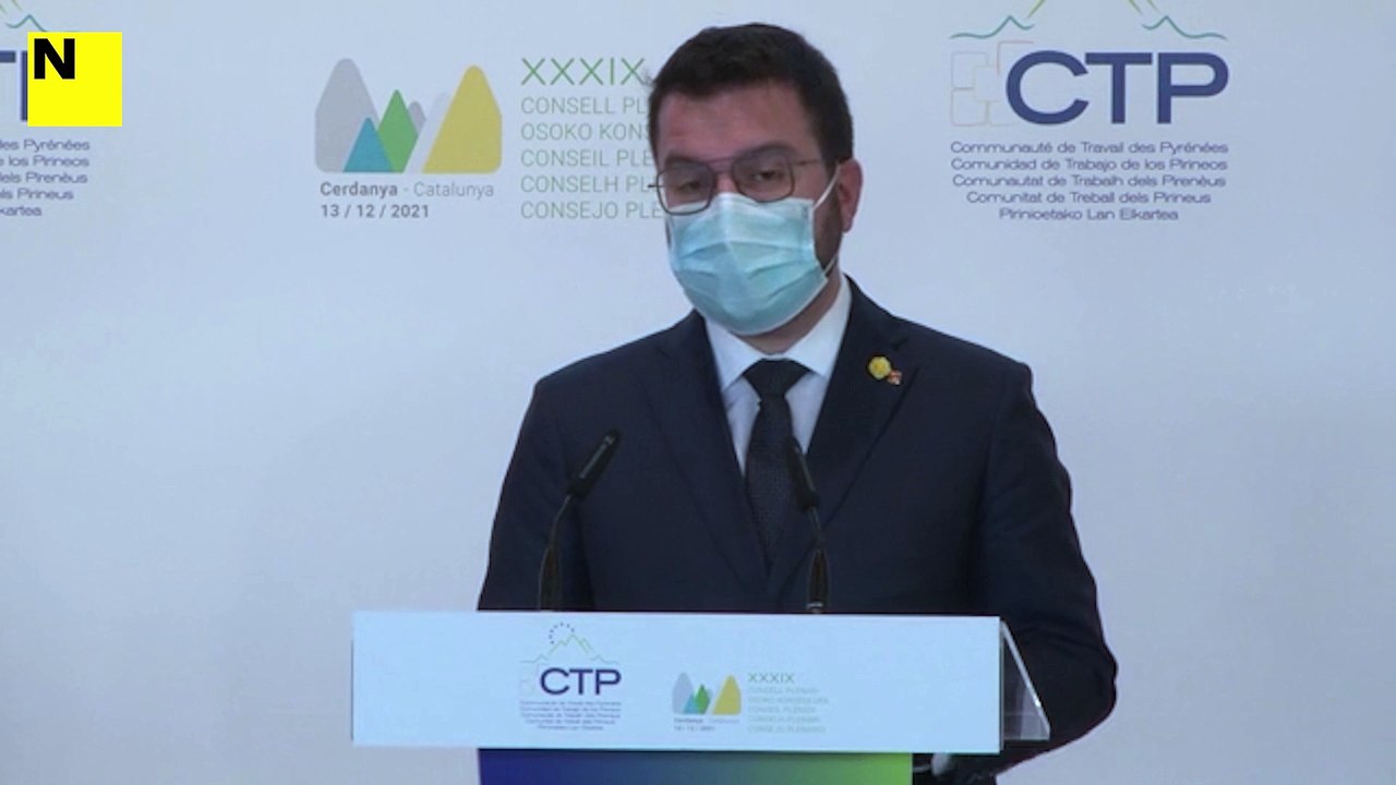 Retret d'Aragonès a Junts: "No entraré en partidisme i dinàmica de curt termini"