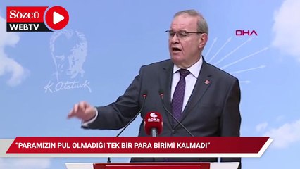 'Paramızın pul olmadığı tek bir para birimi kalmadı'