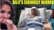 The Young And The Restless Spoilers Billy was seriously injured by the attack of the stranger
