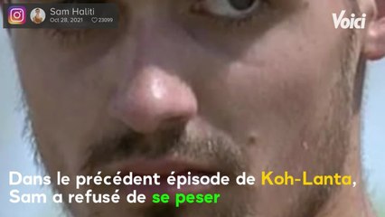 VOICI : Koh-Lanta, la légende : pourquoi Sam, accusé de triche, a refusé de se peser