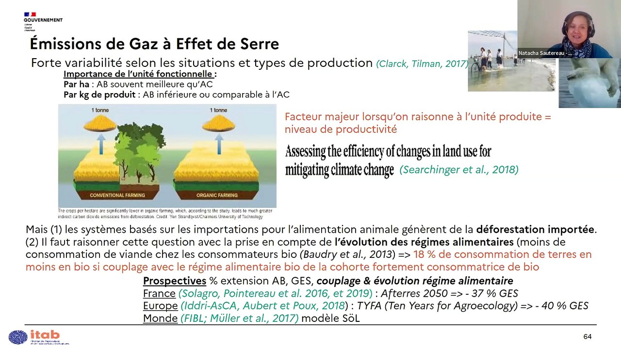 Varenne de l'eau agricole  - Agricultures résilientes face au changement climatique ?  Sautereau