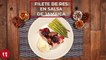 Filete de res en salsa de jamaica | Receta navideña | Directo al Paladar México