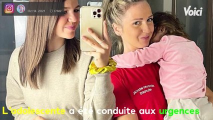 VOICI : Ambre Dol (Familles nombreuses) inquiète : sa fille Jade est hospitalisée