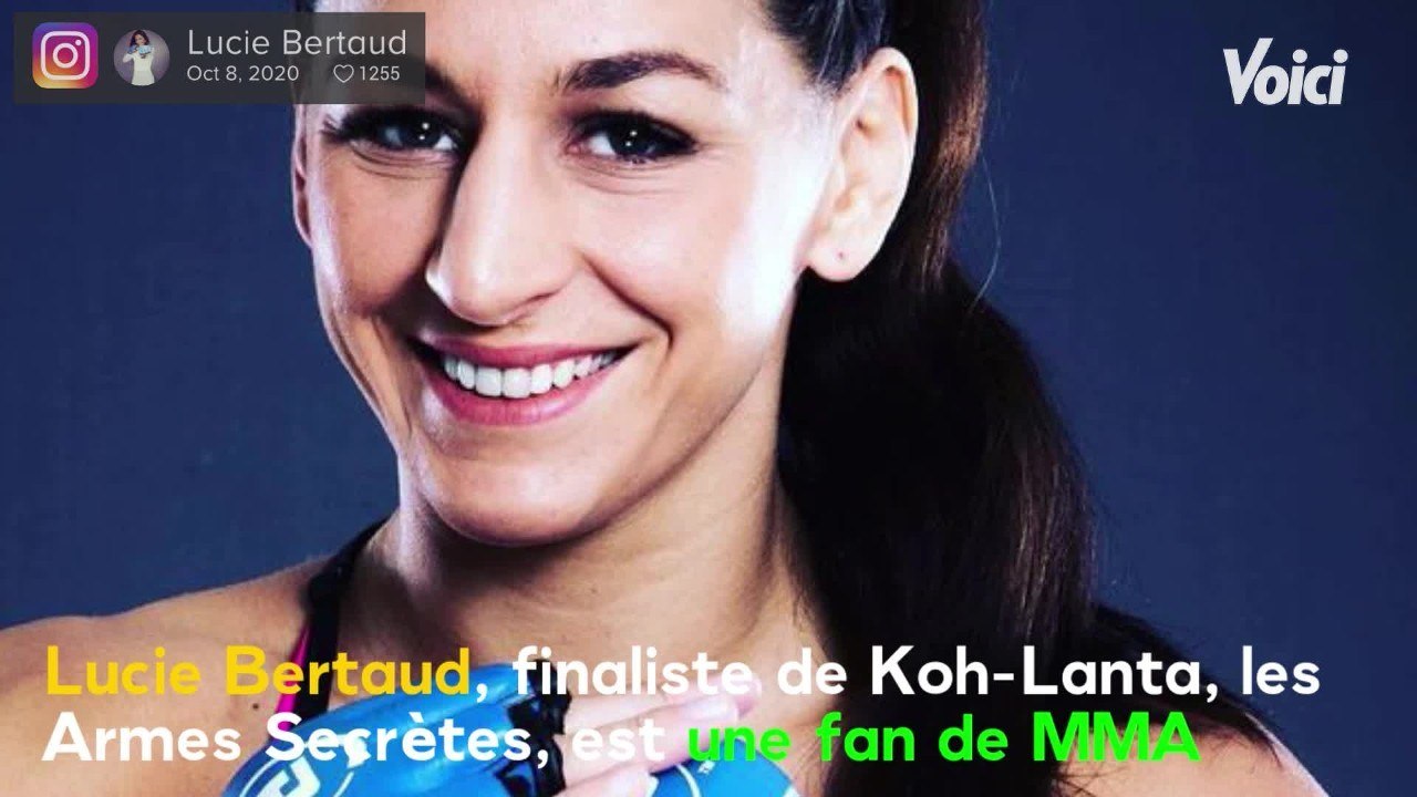 VOICI : Lucie Bertaud (Koh-Lanta) méconnaissable après un combat de MMA