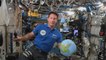 VOICI :  Thomas Pesquet : peur à bord de l'ISS pour la soirée d'Halloween