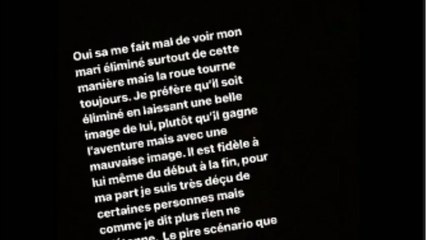 Voici - PHOTO Koh-Lanta, La Légende : Namadia éliminé, sa femme poste un message amer