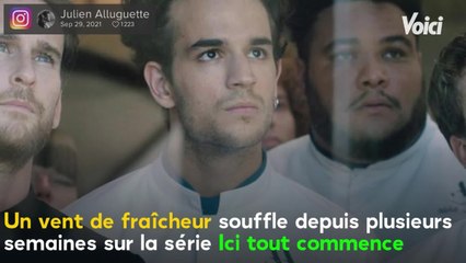 VOICI : Ici tout commence : qui est Julien Alluguette, l'interprète de Zacharie Landiras ?