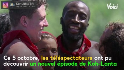 Descargar video: VOICI : Koh-Lanta, La Légende : Alexandra, Loïc et Alix ont des trous sur leurs t-shirts pour une belle raison