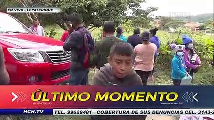 ¡Brutal! Decapitado encuentran a hombre en una comunidad de Lepaterique