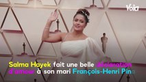 VOICI - Salma Hayek réaffirme son amour pour François-Henri Pinault dans une rare déclaration