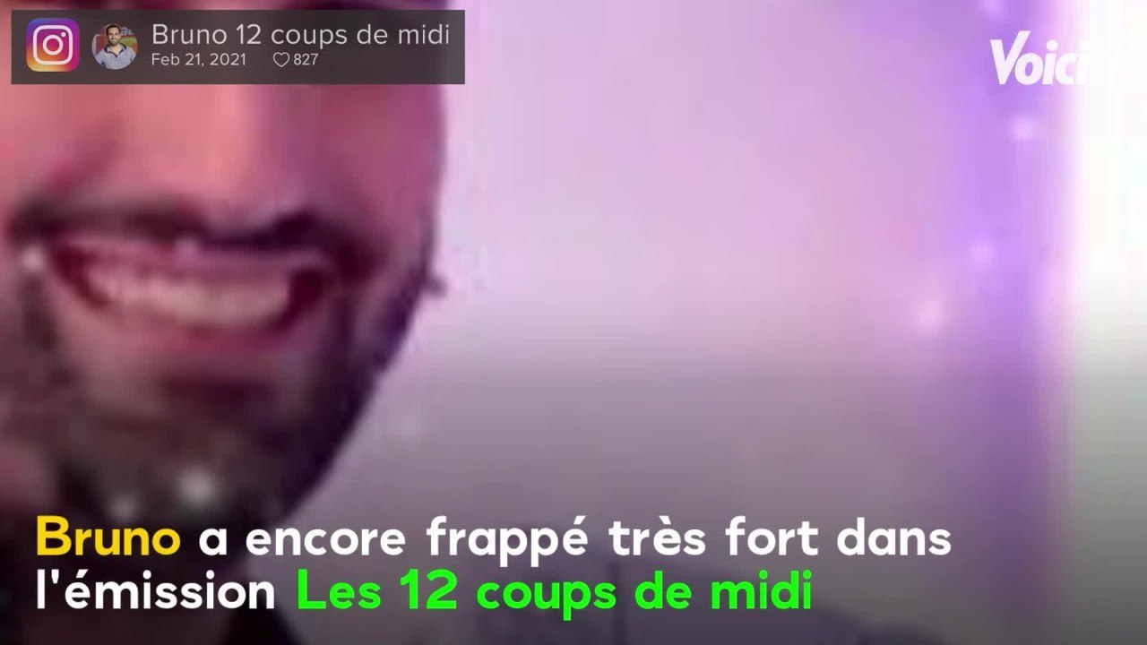 VOICI : Les 12 coups de midi : Bruno bat encore tous les records et décroche la plus grosse cagnotte en dépassant le million d'euros