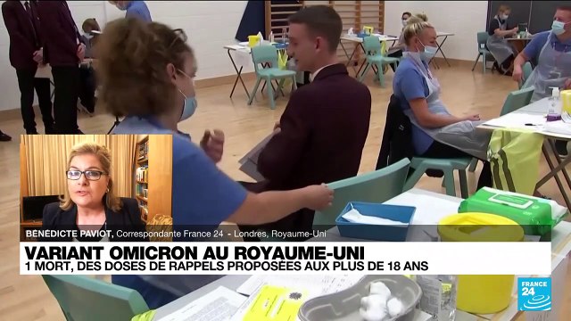 Covid-19 au Royaume-Uni : Un mort à cause du variant Omicron, rappel vaccinal possible à partir de 18 ans