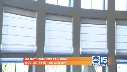 Add elegance to your home while preserving the view. Check out Arjay's Window Fashions