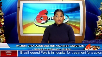 Pfizer: 3rd dose better against Omicron based on preliminary studies