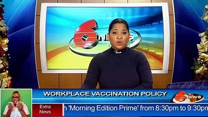 Workplace vaccination policy