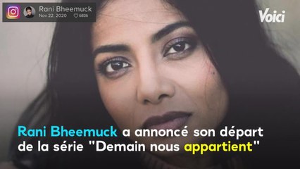 Voici - PHOTO Demain nous appartient : Rani Bheemuck, l'interprète de Maître Lou Clément, annonce son départ de la série