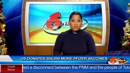 US donates 304,200 more Pfizer vaccines