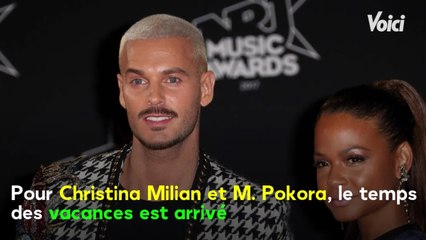 VOICI : Christina Milian et M. Pokora en vacances : découvrez leur destination de rêve