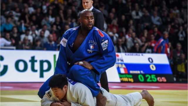 Voici - Teddy Riner victime de racisme pour « la première fois , il revient sur sa photo taguée