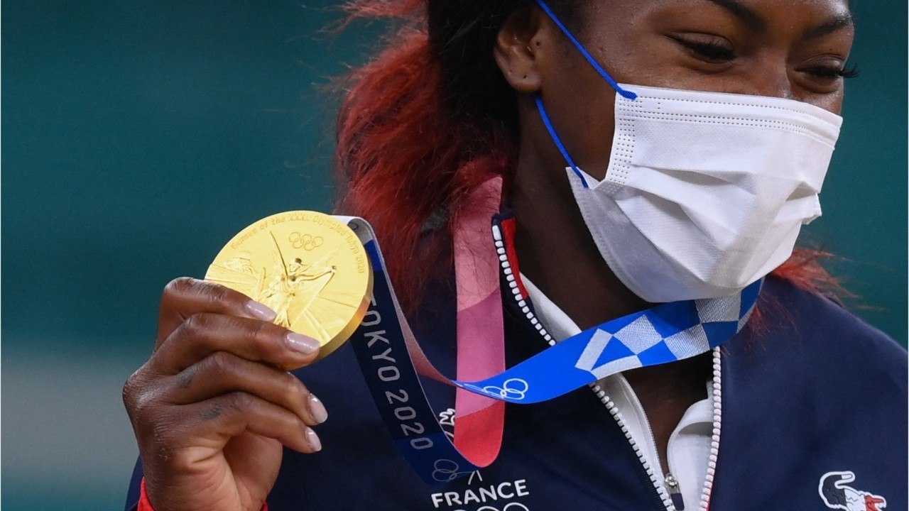 VOICI - JO 2021 de Tokyo : qui est la judoka Clarisse Agbegnenou, médaillée d'or ?