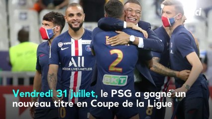 VOICI - PHOTO Kylian Mbappé « tonton " : ce moment trop mignon avec la fille de Layvin Kurzawa