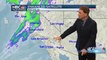 Rain moves into the Southland Tuesday morning with the ETA for Coachella Valley showers during the afternoon/evening hours. • Winter Storm Warning: Area mountains above 6000' • Wind Advisory: San Gorgonio Pass, High Desert, Valley, mountains
