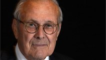 VOICI - VIDEO Mort de Donald Rumsfeld, ancien secrétaire à la Défense de George W. Bush, à l'âge de 88 ans