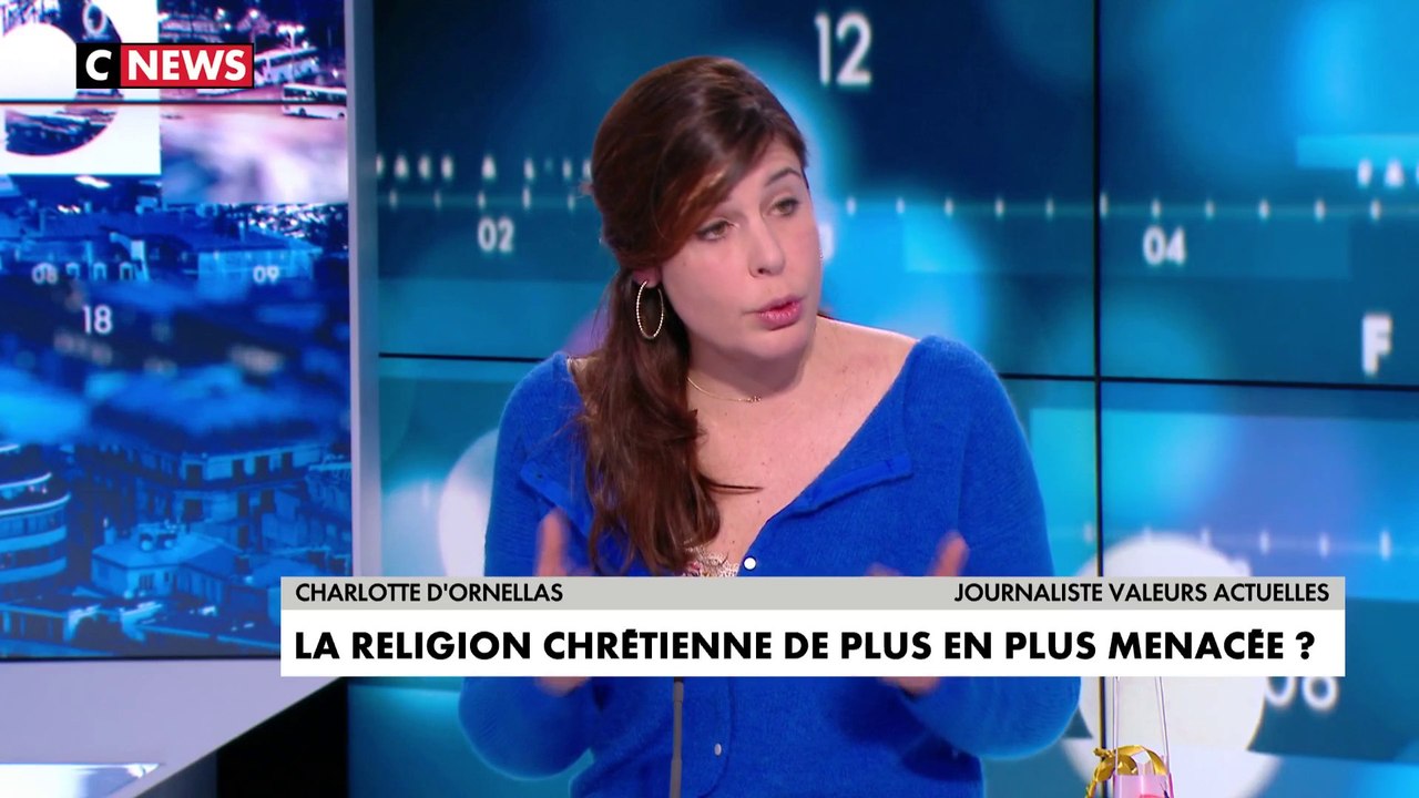 Charlotte d’Ornellas : «En France, les actes qui sont contre les religieux sont majoritairement contre les chrétiens et contre les églises»