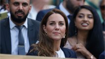 VOICI - Kate Middleton très élégante : elle fait une arrivée remarquée au tournoi de tennis de Wimbledon