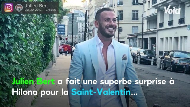 Voici - PHOTO Julien Bert : sa surprise gandiose à Hilona pour la Saint-Valentin