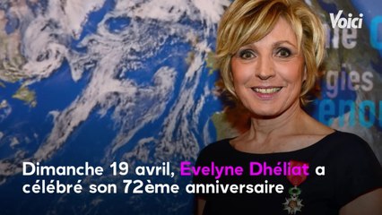 VOICI - PHOTO Evelyne Dhéliat : pour son anniversaire, un cliché d'elle à 18 ans refait surface