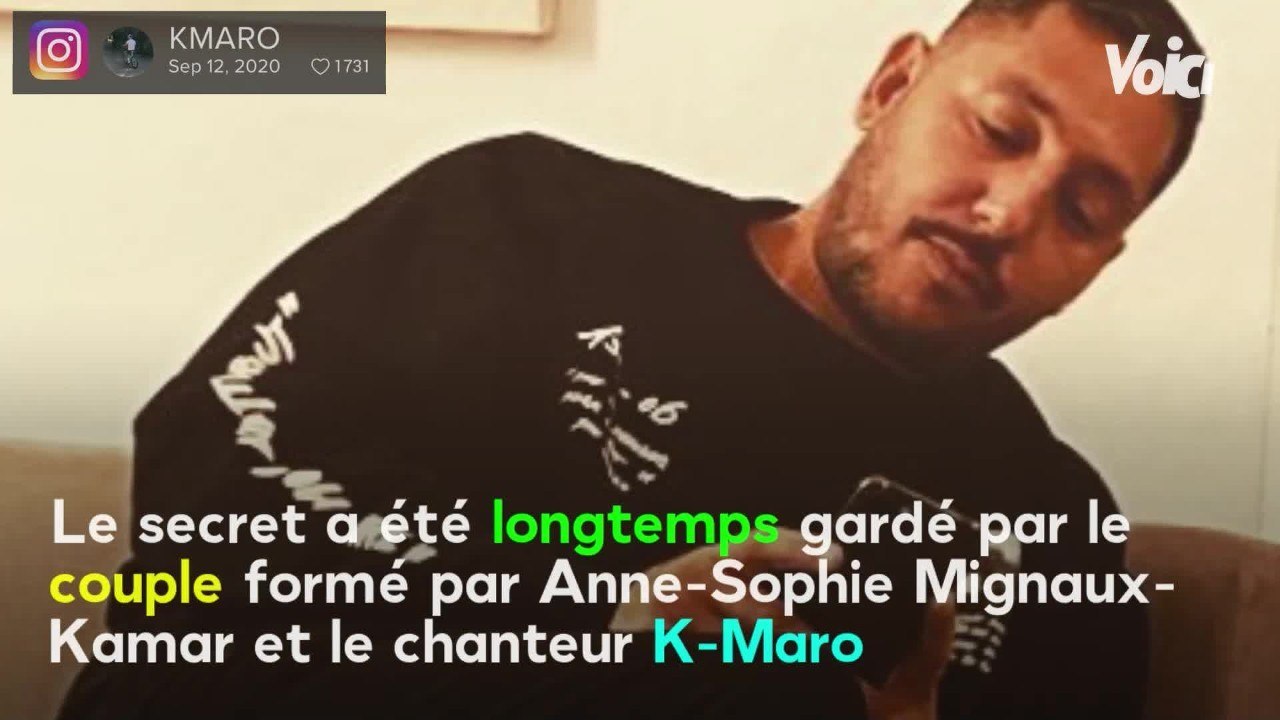 VOICI - PHOTOS K-Maro bientôt papa pour la première fois : sa chérie officialise sa grossesse