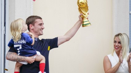 VOICI : PHOTO Antoine Griezmann : son épouse Erika Choperena, dévoile un rare cliché de leur petite Alba