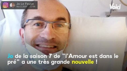 Voici - L'amour est dans le pré : Jo (saison 7) et sa compagne Claire annoncent une heureuse nouvelle