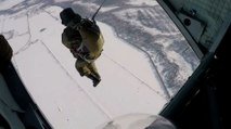 Russian Airborne Troops Drill Parachute Attacks From ‘Terminator’ Copters.mp4