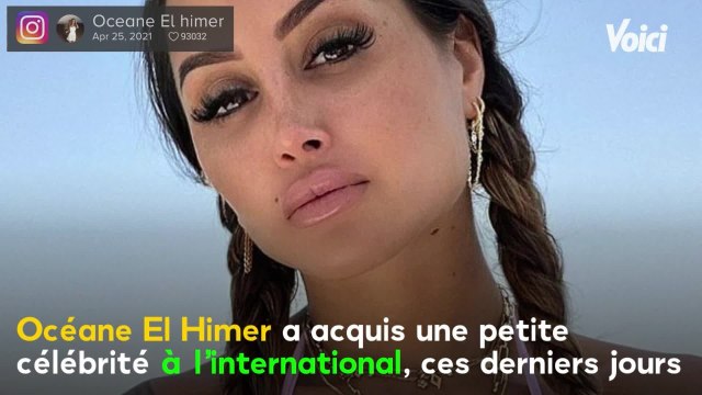 VOICI : Océane El Himer grillée en plein mensonge dans un avion, la star des Marseillais ironise