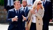 VOICI-Emmanuel et Brigitte Macron très complices sur un cliché, les internautes adorent