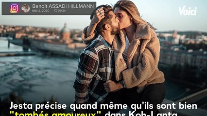 VOICI-Jesta et Benoît (Koh-Lanta) racontent le début de leur histoire d'amour… pas vraiment romantique