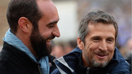 VOICI-PHOTO Guillaume Canet défend les agriculteurs en se rendant au Parlement européen