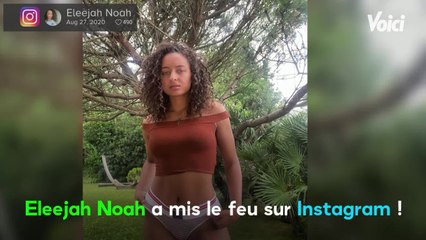 Voici - PHOTOS Yannick Noah : sa fille Eleejah se dénude, les internautes sont sous le charme