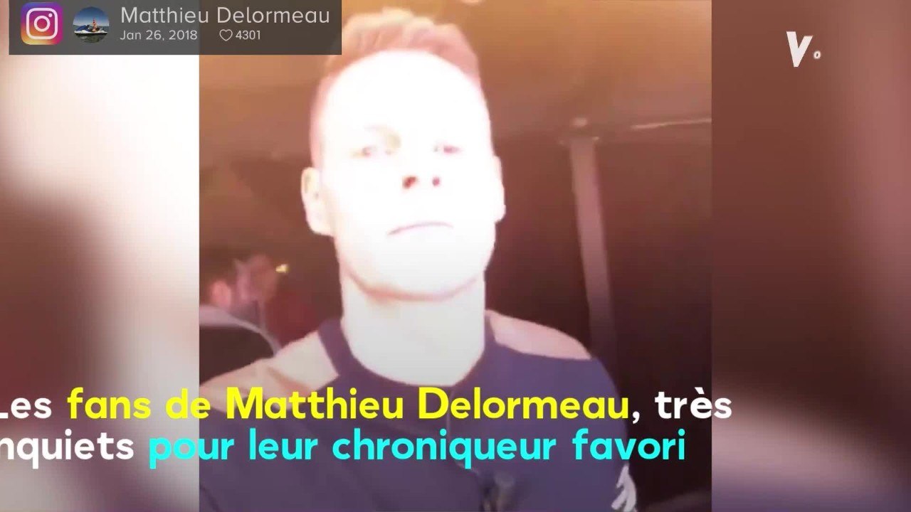 VOICI : Matthieu Delormeau : peu de temps après avoir été malade, il se fait dépister du COVID-19
