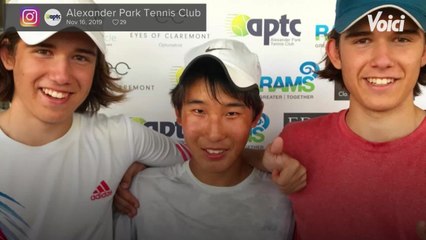 VOICI-Mort de Kent Yamazaki, jeune espoir du tennis australien, âgé de 15 ans