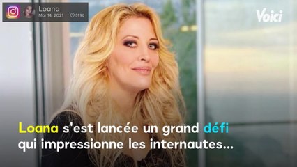 Voici - « J’ai peur quand même " : Loana se confie sur son périple en voiture sans permis
