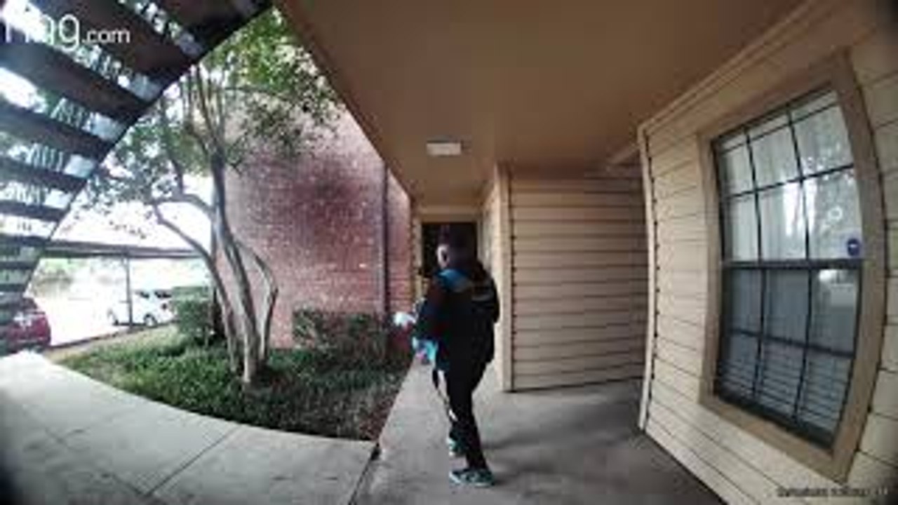 Amazon Delivery Driver Throws Package