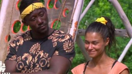 VOICI : Koh-Lanta, l’île des héros : Moussa agacé par une nouvelle question sur sa relation avec Inès